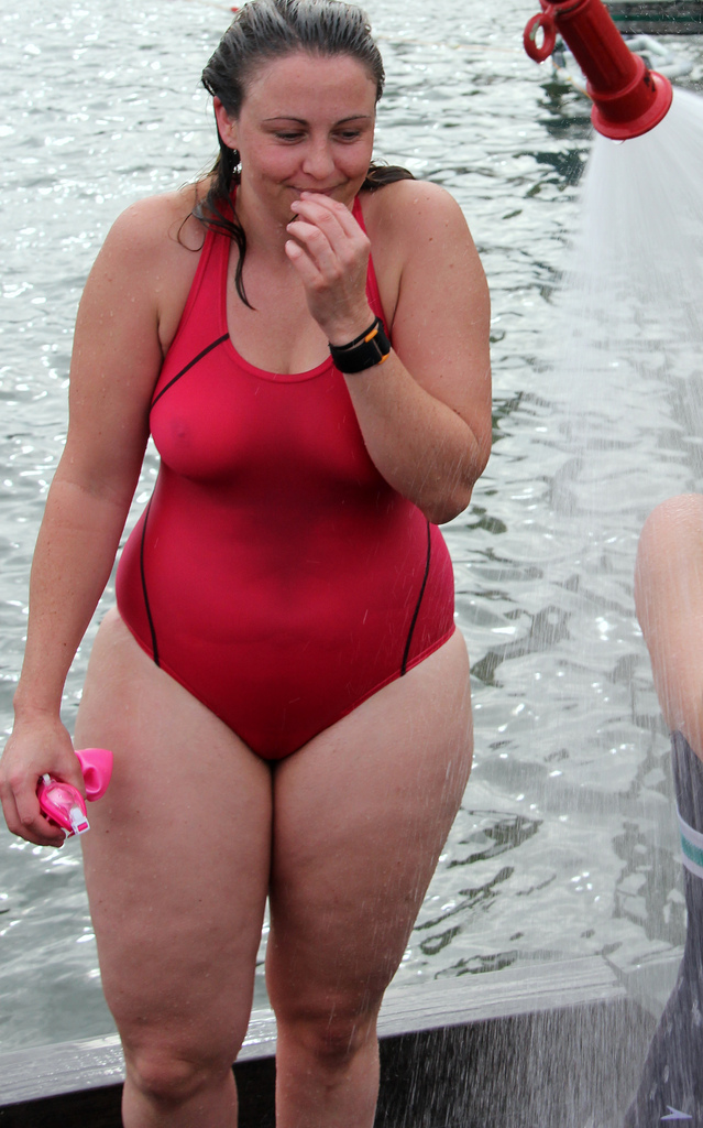 Beach chubby outdoor wet